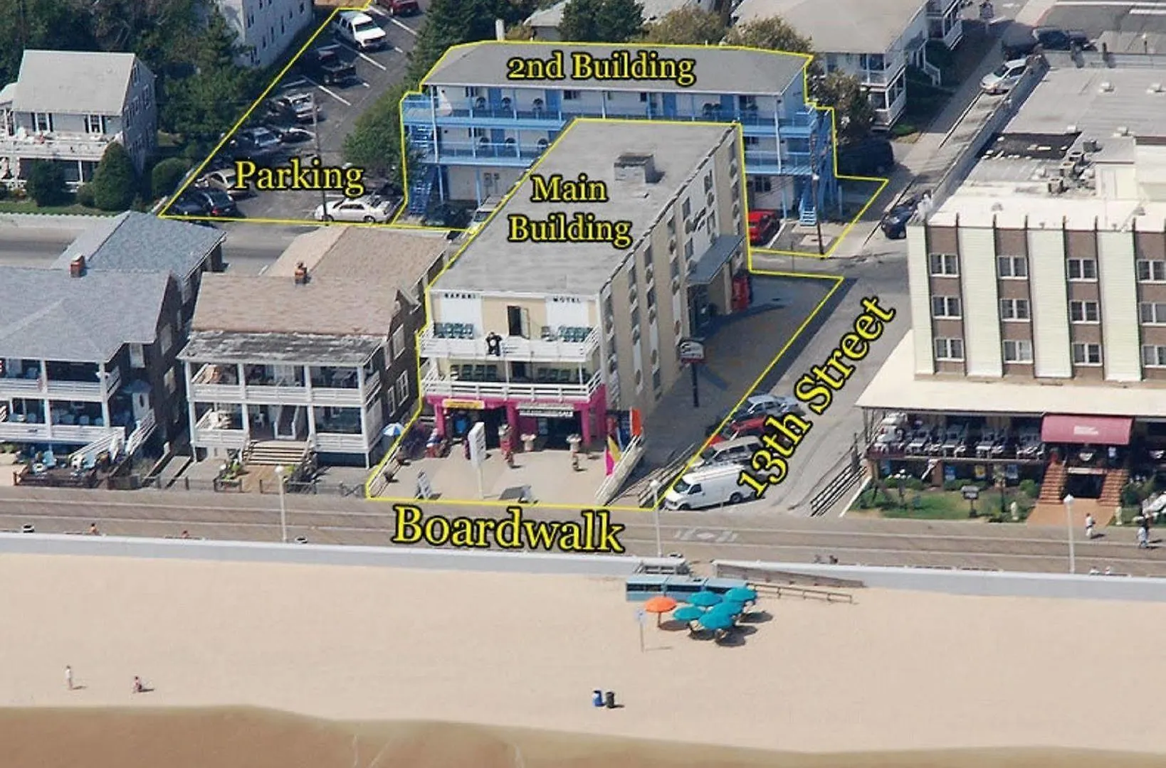 Safari Hotel Boardwalk 오션 시티 2*,